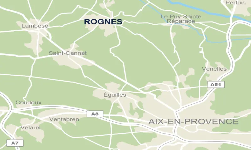 Vue du programme à Rognes