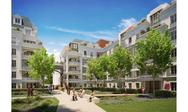 Vue du programme à Le Blanc Mesnil