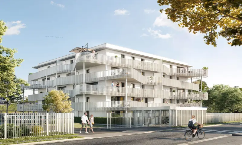 Vue du programme à Arques