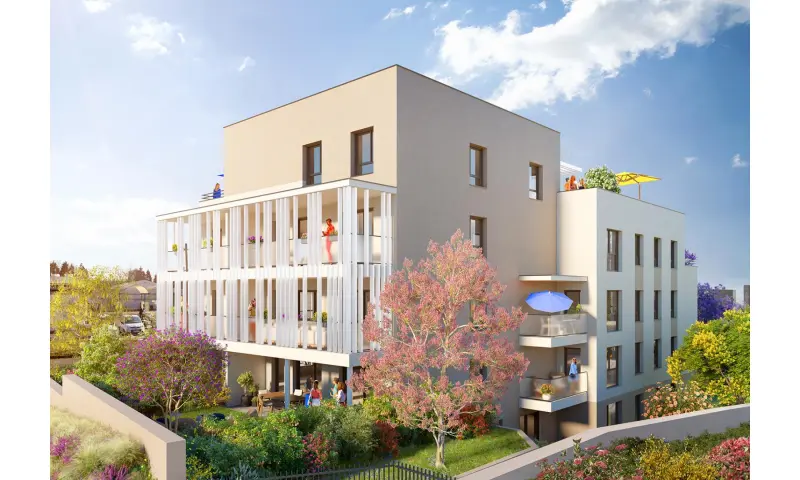 Vue du programme à Rillieux La Pape