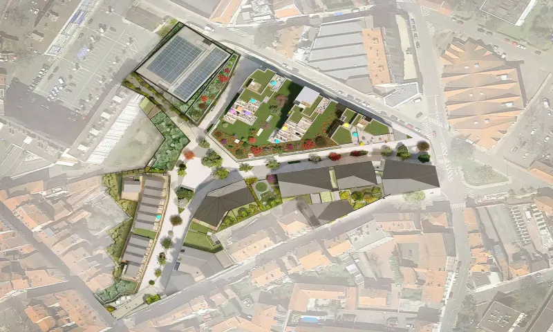 Vue du programme à Roanne