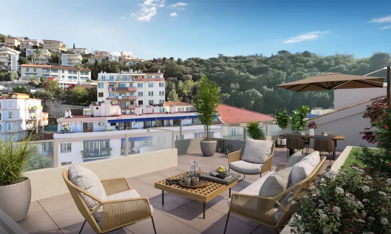 Vue du programme à Nice