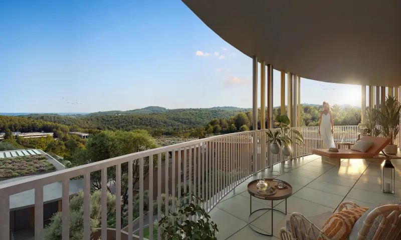 Vue du programme à Valbonne