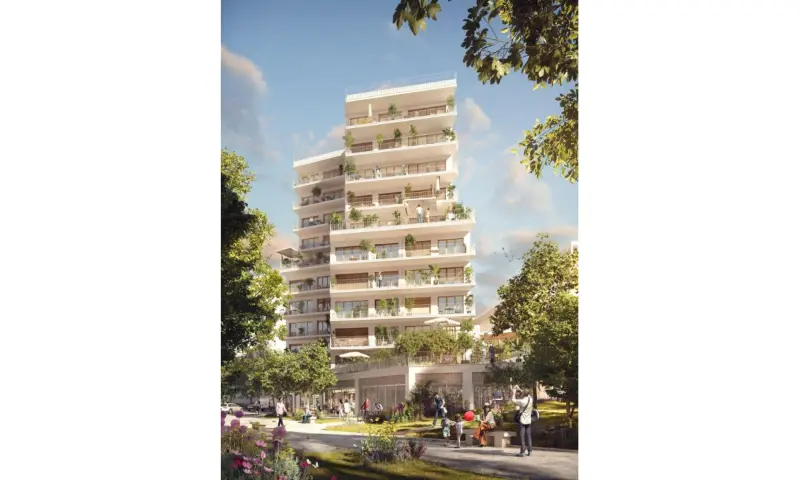 Vue du programme à Nanterre