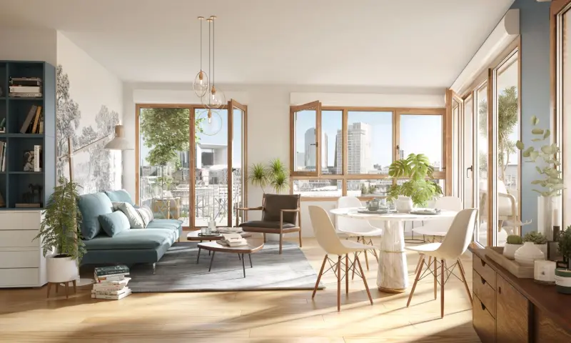 Vue du programme à Nanterre