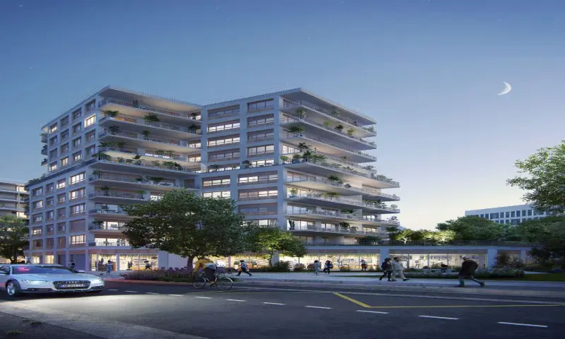 Vue du programme à Nanterre