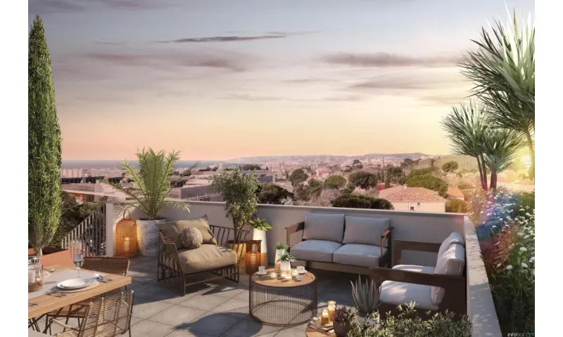 Vue du programme à Marseille