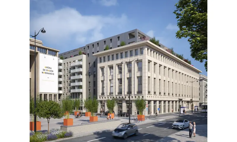 Vue du programme à Rouen