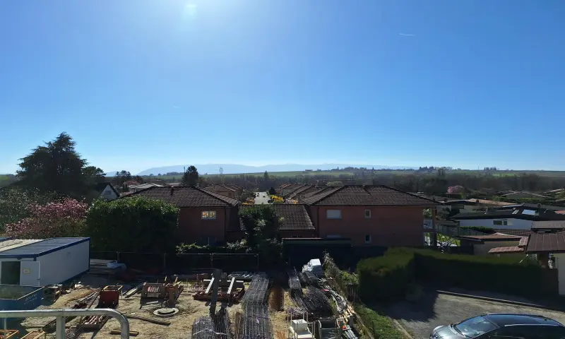 Vue du programme à Saint Genis Pouilly