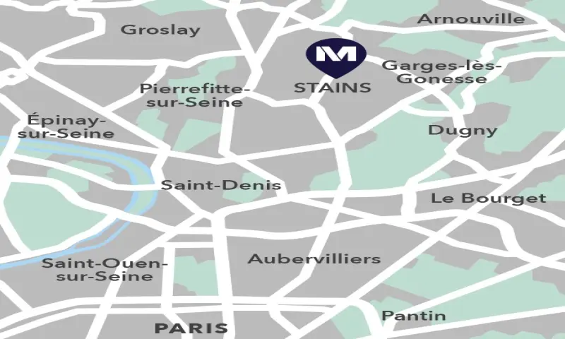 Vue du programme à Stains