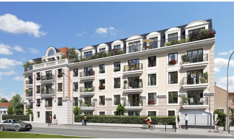Vue du programme à Le Blanc Mesnil