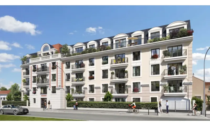 Vue du programme à Le Blanc Mesnil