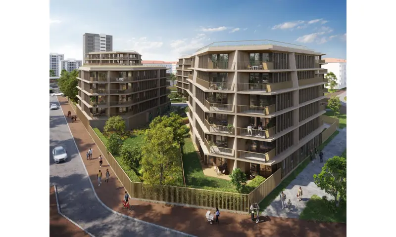Vue du programme à Nanterre