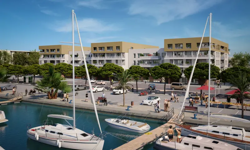 Vue du programme à Port Saint Louis Du Rhône
