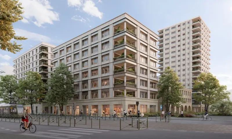 Vue du programme à Lyon 2eme Arrondissement