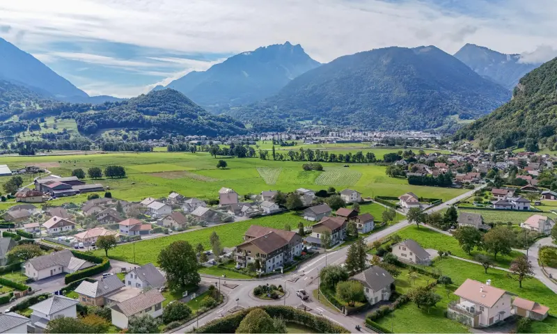 Vue du programme à Saint Ferreol