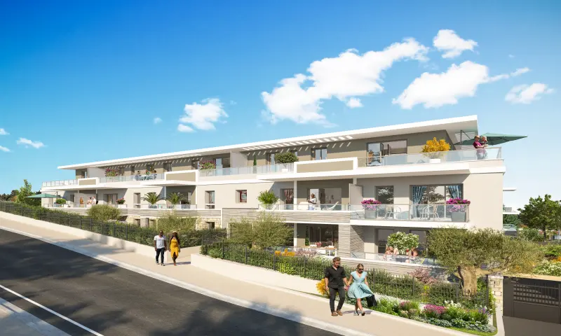 Vue du programme à Mougins