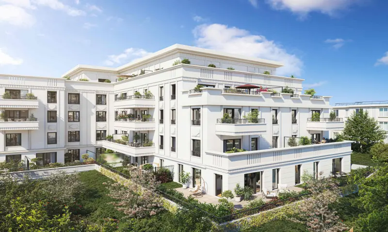 Vue du programme à Le Plessis Robinson