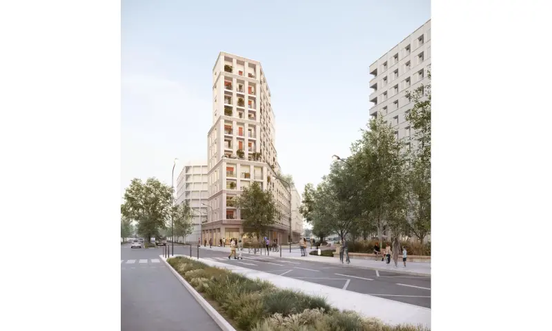 Vue du programme à Saint Ouen