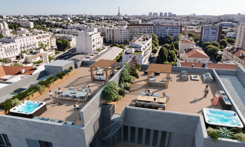 Vue du programme à Boulogne Billancourt