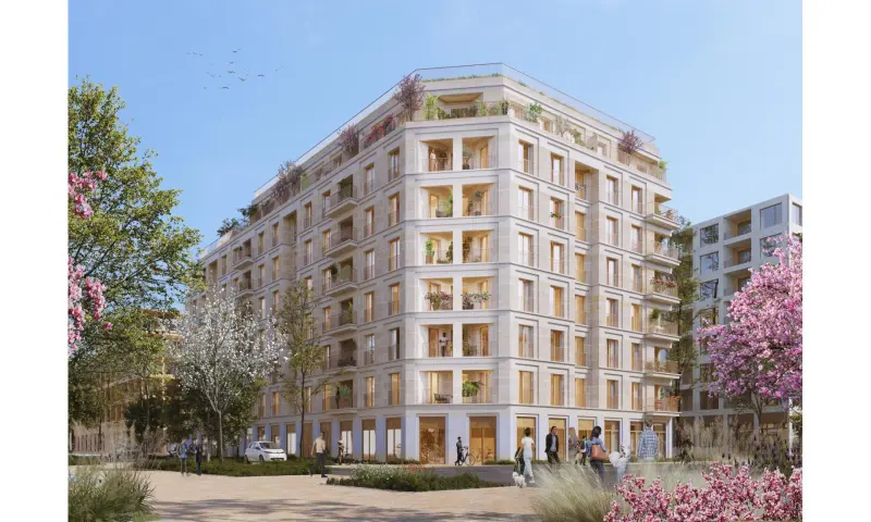 Vue du programme à Gennevilliers