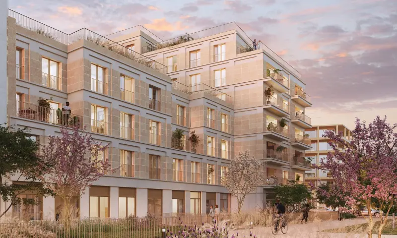 Vue du programme à Gennevilliers