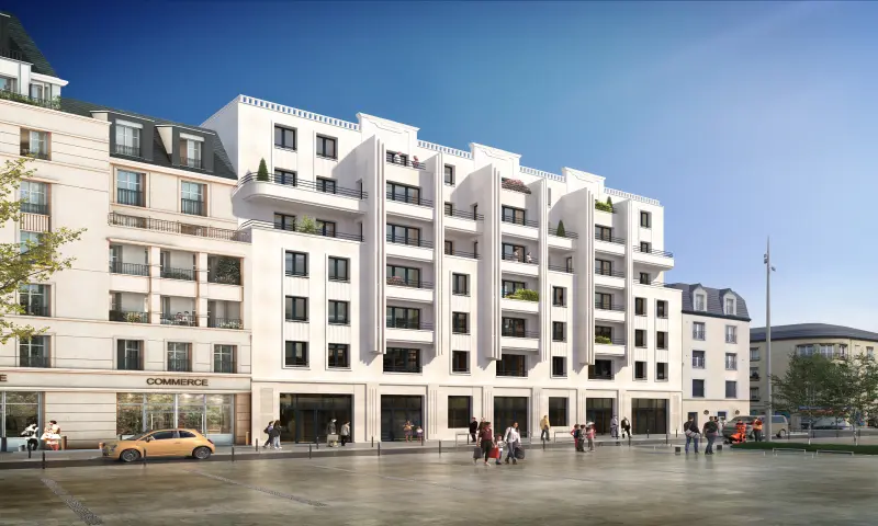 Vue du programme à Le Blanc Mesnil