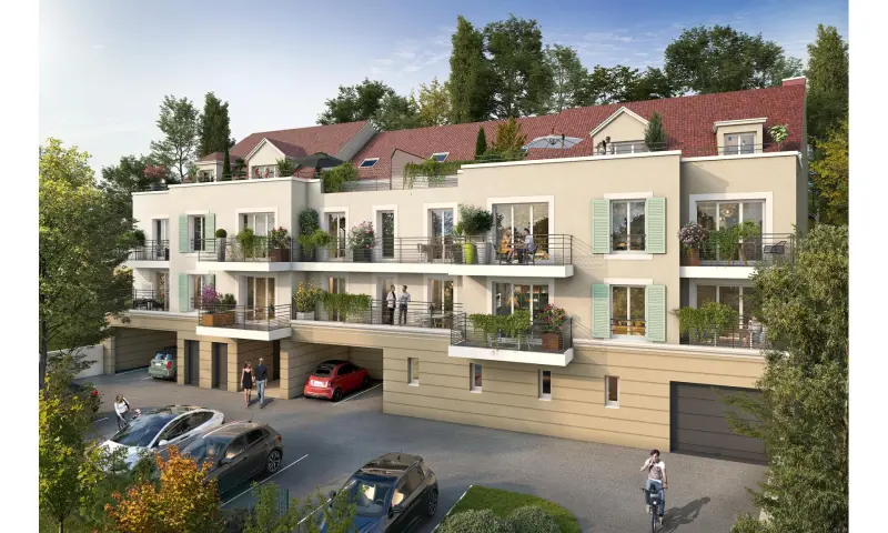 Vue du programme à Champagne Sur Seine