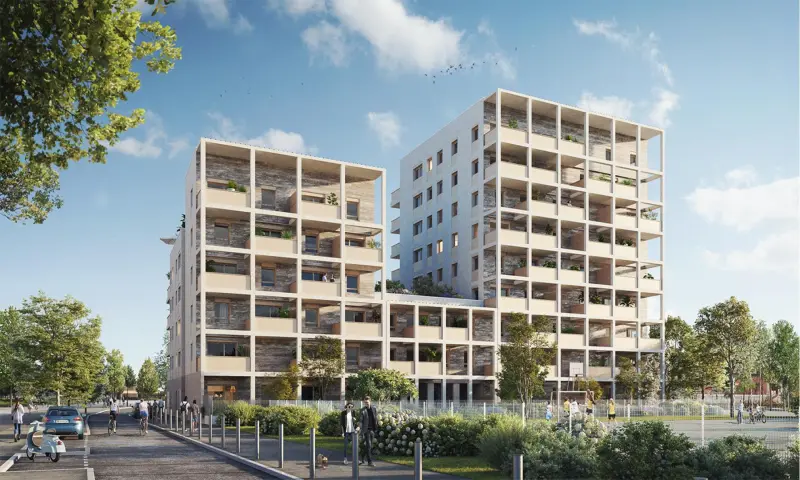 Vue du programme à Venissieux