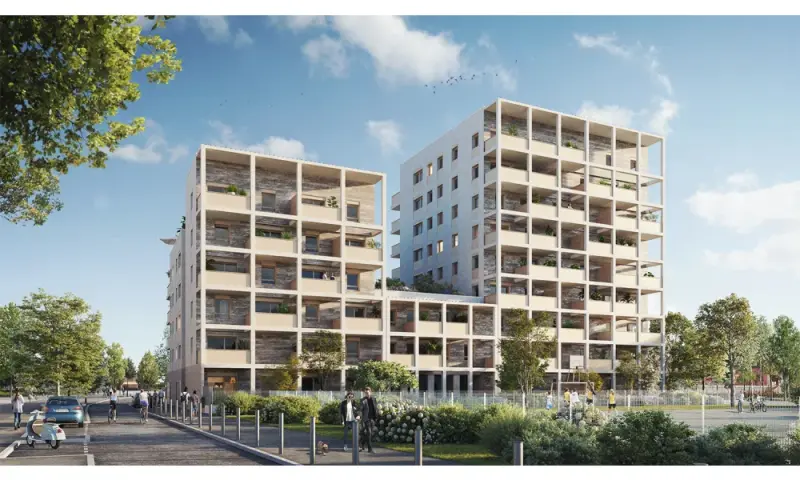 Vue du programme à Venissieux