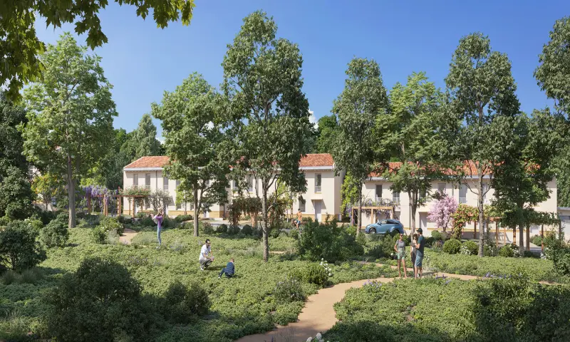 Vue du programme à Le Taillan Medoc