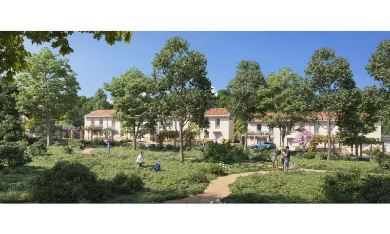 Vue du programme à Le Taillan Medoc