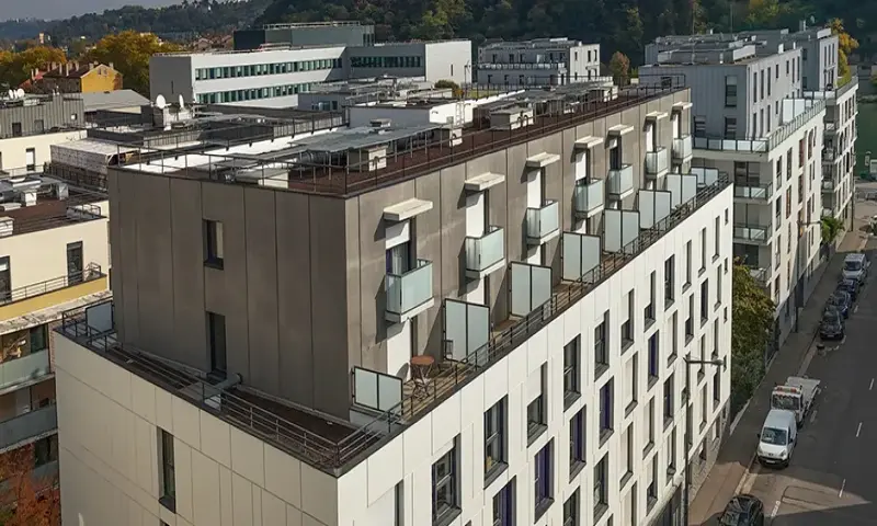 Vue du programme à Lyon 9