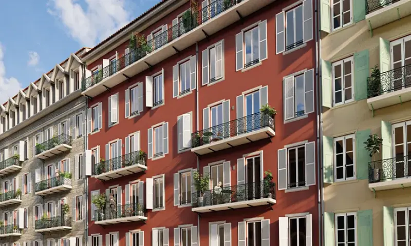 Vue du programme à Nice