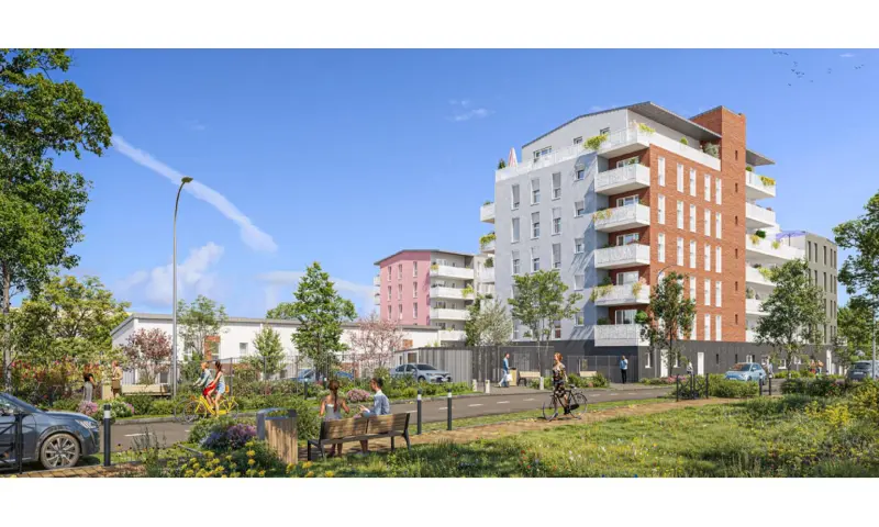 Vue du programme à Corbeil Essonnes