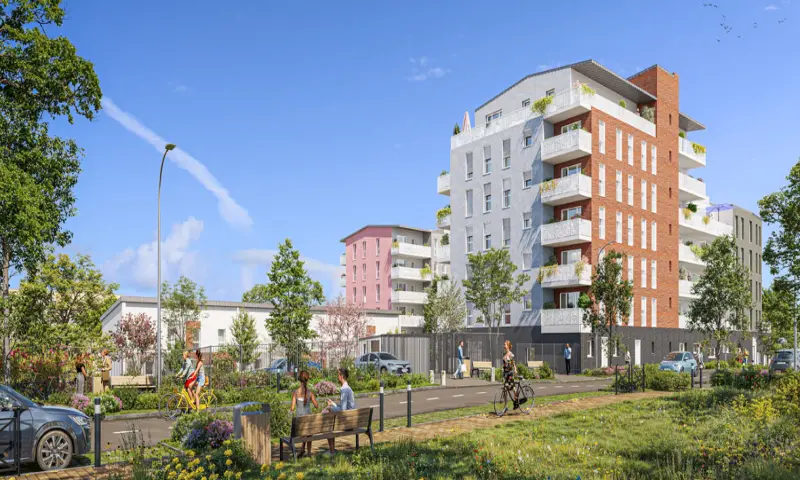 Vue du programme à Corbeil Essonnes