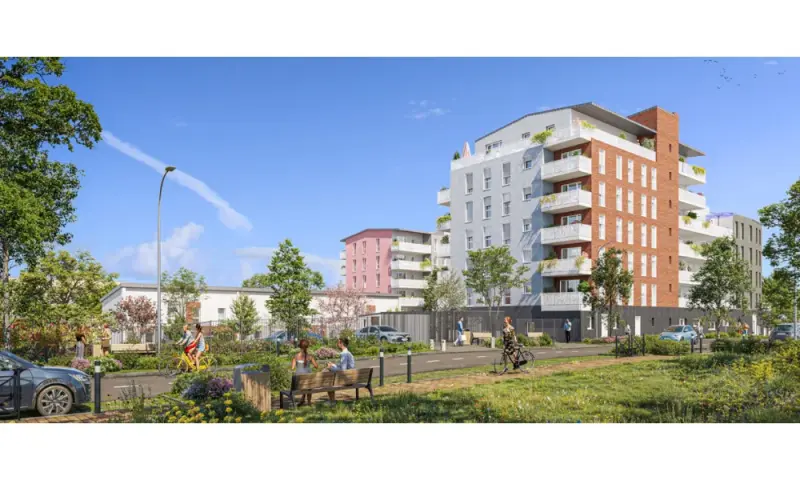 Vue du programme à Corbeil Essonnes