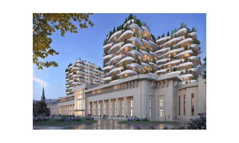 Vue du programme à Aix Les Bains