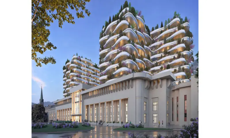 Vue du programme à Aix Les Bains