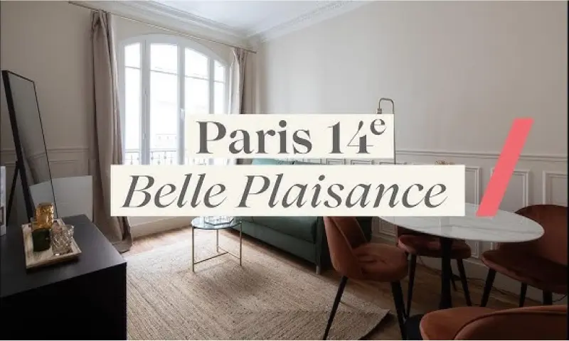 Vue du programme à Paris 14e Arrondissement