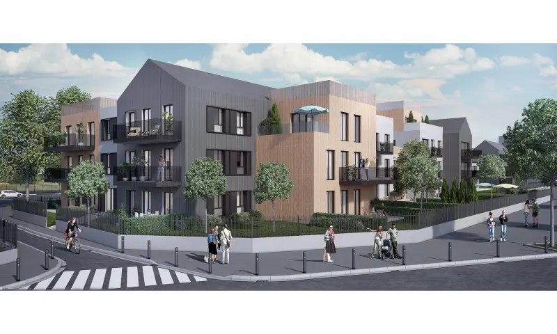 Vue du programme à Nanterre