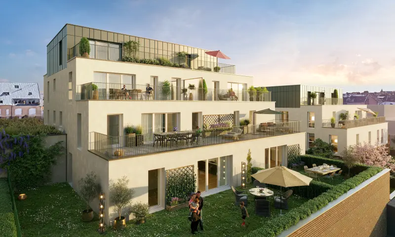 Vue du programme à Amiens