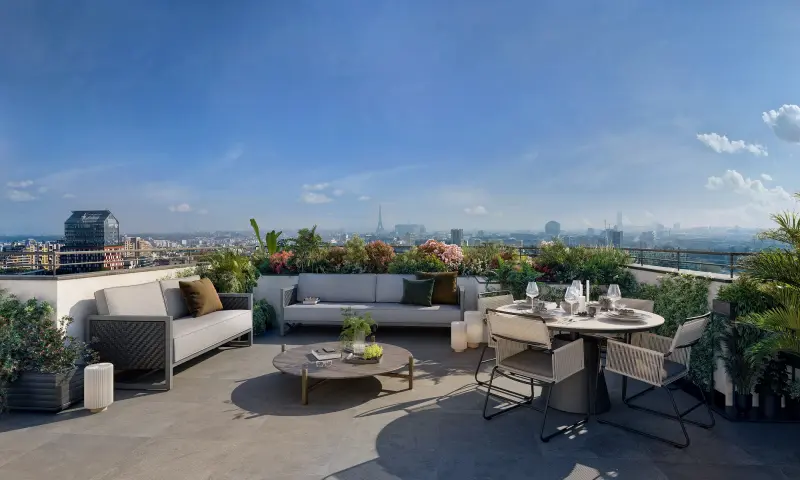 Vue du programme à Meudon