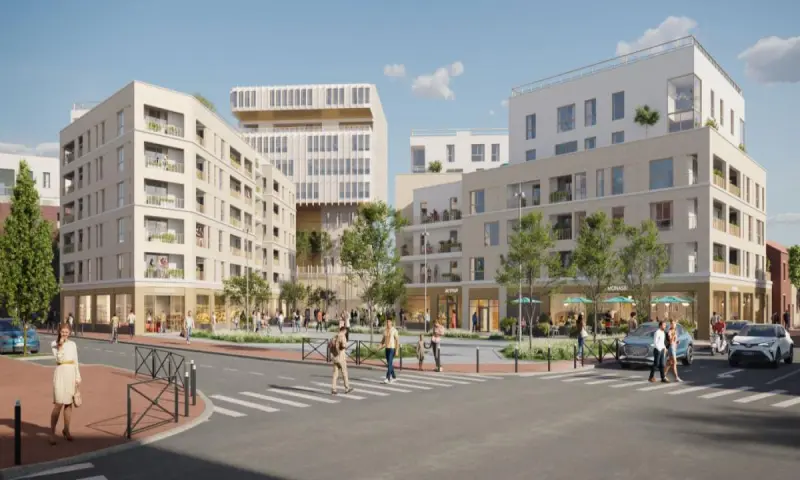 Vue du programme à Fontenay Sous Bois