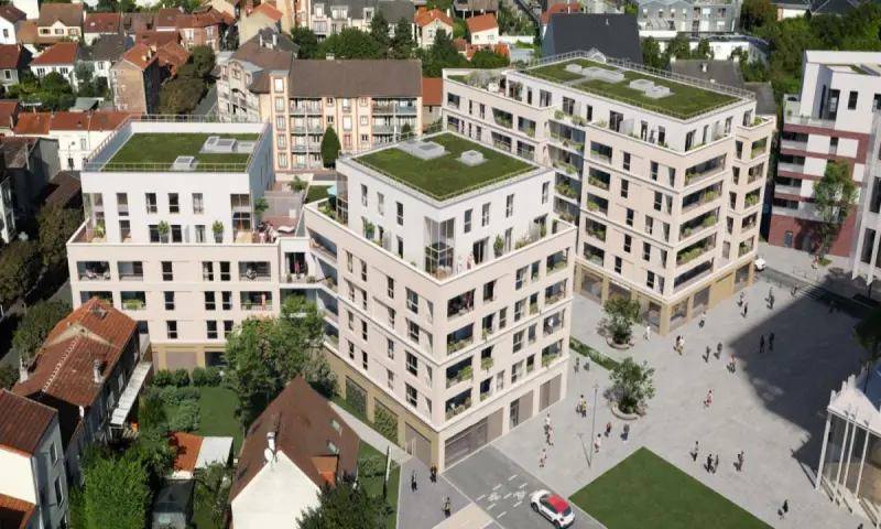 Vue du programme à Fontenay Sous Bois