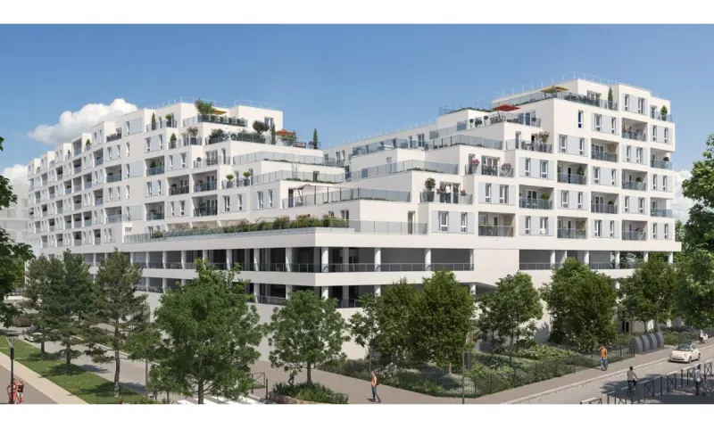 Vue du programme à Aulnay Sous Bois