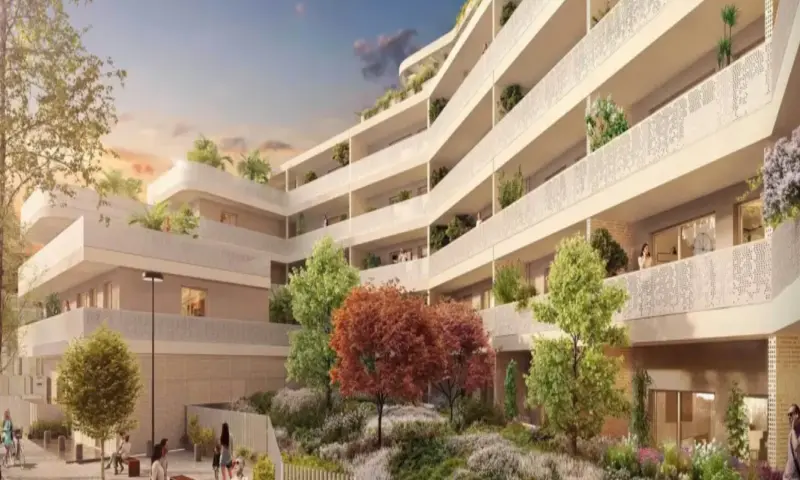 Vue du programme à Cagnes Sur Mer