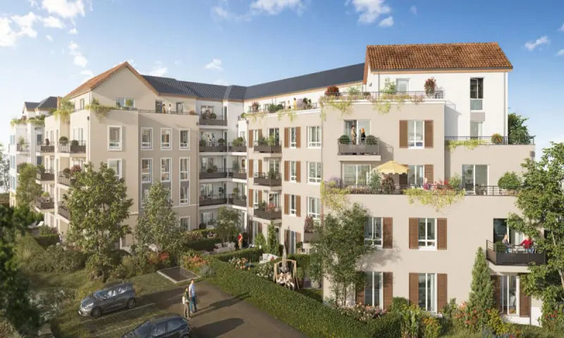Vue du programme à Igny