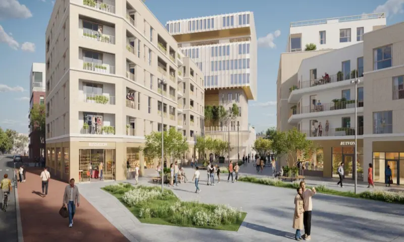 Vue du programme à Fontenay Sous Bois