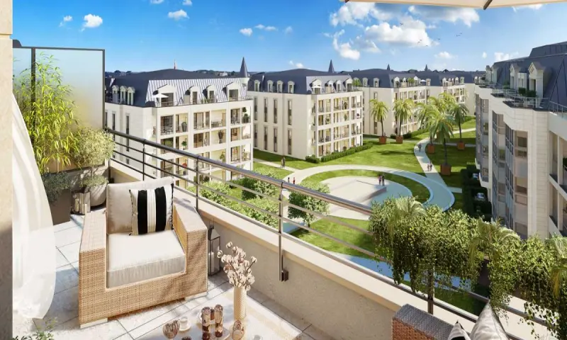 Vue du programme à Saint Briac Sur Mer